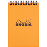 RHODIA spiralnotizblock No. 13, din A6, kariert, orange