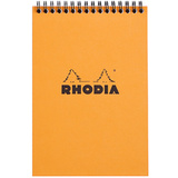 RHODIA spiralnotizblock No. 16, din A5, kariert, orange