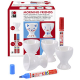 Marabu porcelain & glas Painter kids Eierbecher-Set