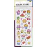 folia Brilliant-Sticker, ganzjahres-motive sortiert