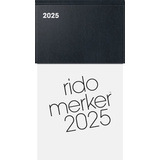 rido id tischkalender "Merker Miradur", 2024, schwarz