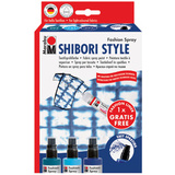 Marabu Textilsprühfarbe "Fashion-Spray", set SHIBORI STYLE