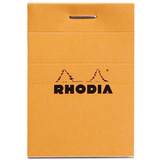 RHODIA notizblock No. 10, din A8, kariert, orange