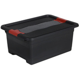 keeeper aufbewahrungsbox "eckhart", 12 Liter, graphite/rot
