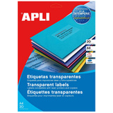 agipa wetterfeste Etiketten, 210 x 297 mm, transparent