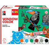 Marabu kids Window color-set "DSCHUNGEL", 6 x 25 ml