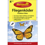 Aeroxon Fliegenkder Insekten-Falter, selbstklebend, 4er Set