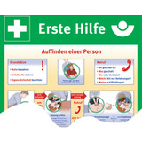 Leina hinweisschild Erste hilfe Info