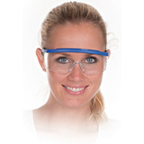 HYGOSTAR allzweck-schutzbrille BLAU, Scheibentnung: klar