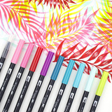 Tombow doppelfasermaler "ABT dual BRUSH PEN",108er Stiftebox