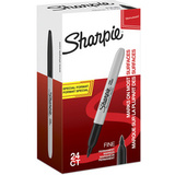 Sharpie permanent-marker FINE, value Pack, schwarz