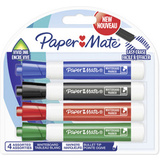 Paper:Mate Whiteboard-Marker, Rundspitze, 4er Blister