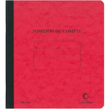 ELVE cahier piqu "Position de compte", 210 x 190 mm