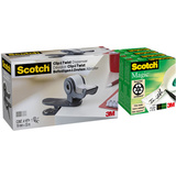 Scotch handabroller Clip & twist - Multipack, dunkelgrau