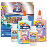 ELMER'S slime Set "Metallic slime Kit", 4-teilig