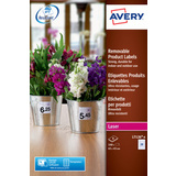 AVERY etiquettes ultra-rsistantes, 45 x 45 mm, blanc