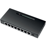 LogiLink gigabit Ethernet desktop Switch, 8-Port, schwarz