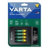 VARTA Ladegerät lcd Smart Charger+, inkl. 4x mignon AA Akkus
