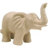 décopatch Pappmaché-Figur "Elefant 2", 170 mm