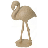 décopatch Pappmaché-Figur "Flamingo", 270 mm