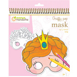 avenue mandarine Maskenmalbuch "Girl"