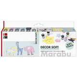 Marabu acryl-softfarbe DECOR SOFT, Starterset
