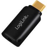 LogiLink usb-c - Audio-Adapter, schwarz