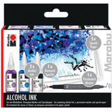 Marabu permanente Tinte alcohol Ink-Set UNDERWATER