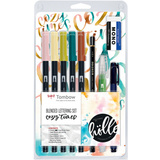 Tombow blended Lettering-Set cozy Times, 9-teilig