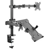 LogiLink monitorhalterung fr 1 monitor & 1 Notebook