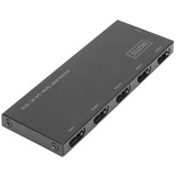 DIGITUS ultra Slim hdmi Splitter, 1x4, 4K/60 Hz, schwarz