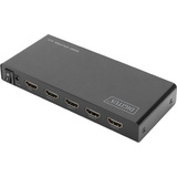 DIGITUS 4K hdmi Splitter, 4-fach, mit Downscaler, schwarz