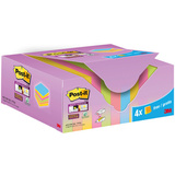 Post-it haftnotizen Super sticky Notes, 47,6 x 47,6 mm, 20+4