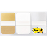 Post-it haftmarker Index Metallic, 25,4 x 38 mm, sortiert