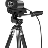 LogiLink konferenz HD-USB-Webcam mit Dual-Mikrofon, 100 Grad