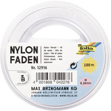 folia nylonfaden auf Spule, 0,16 mm x 100 m, transparent