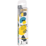 KREUL acrylmarker TRITON acrylic Marker, 2er-Set Natural