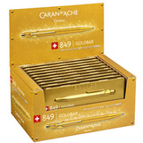 CARAN D'ACHE druckkugelschreiber 849 GoldBar, im Display