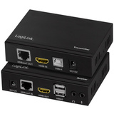 LogiLink 4K/60 hz HDMI kvm Extender Set, HDBaseT, 6x USB-A