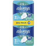 always ultra Damenbinde normal mit Flgeln, BigPack