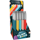 PARKER druckkugelschreiber JOTTER glam ROCK, 20er Display