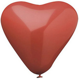 PAPSTAR luftballons "Heart", in Herzform, rot