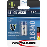 ANSMANN li-ion Akku 16340, 3,6 V, 850 mAh