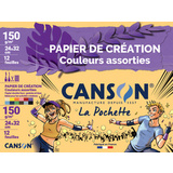 CANSON tonpapier in Sammelmappe, 240 x 320 mm, 150 g/qm