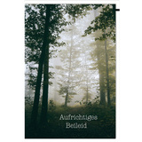 SUSY card Trauerkarte "Wald im Nebel"