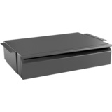 DIGITUS schreibtisch Unterbau-Schublade, schwarz-matt