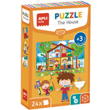 APLI kids Lernpuzzle "The House",  24 Teile