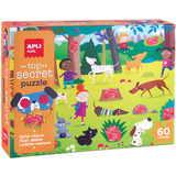 APLI kids Geheimpuzzle "Die Hunde",  60 Teile