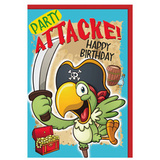 SUSY card Geburtstagskarte - humor "Piratenpapagei"