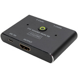 DIGITUS 8K hdmi Switch, 2x1, schwarz